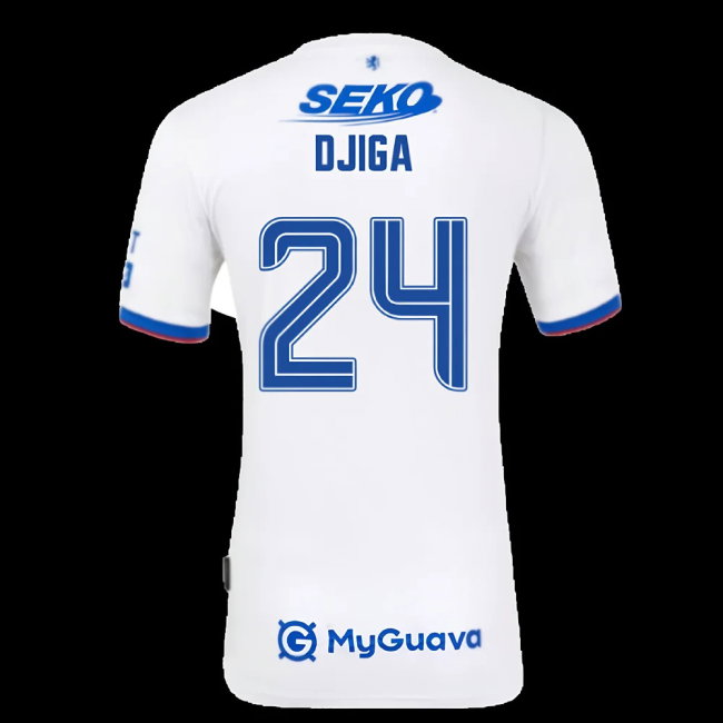2025-2026 Rangers Away Shirt (Djiga 24)-SoccerKits Hub | Buy Soccer Jerseys Online